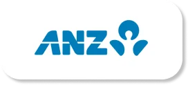 Anz Logo of ANZ (Australia and New Zealand Banking Group) on a white background.