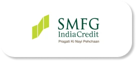 SMFG Logo of "SMFG India Credit" with the tagline "Pragati Ki Nayi Pehchaan".